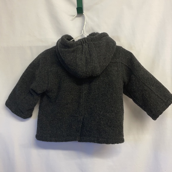 Children’s Place hooded wool jacket size 18 months - Picture 3 of 7
